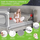 Bed Rails For Toddlers  Height Adjustable Baby Bed Rail Guard  Kids Safety Be   