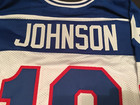 Mark Johnson Autographed  1980 Olympic Jersey  J s a  Authenticated