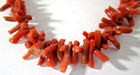 Victorian Antique Beach Red Coral 14k Yellow Gold Clasp Baby Necklace