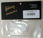 Gibson   Blank Truss Rod Cover Les Paul Black 2-ply W screws Genuine  real Deal 