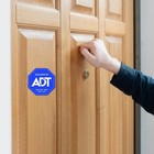   8pcs Warning Sign Stickers     Adt Safety Signs  High-definition Print  Waterpro