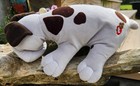 Vtg Pound Puppies Gray   Brown 1985 Tonka Corp Plush Stuffed Animal Puppy Dog 
