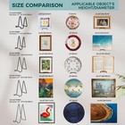 Plate Holder Easel Display Stand - 4 5 Inch Metal Plate Stands For Display - Tab