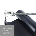 Neoprene Rubber Sheet 1 8 Thk X 48  X12  Wide 60 Duro   -5 Free Shipping 