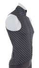 Velocio Wind Vest Men Medium Black White Cycling Road Bike Gravel Race Mountain