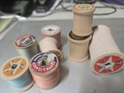 Vintage Wooden Sewing Thread Spools
