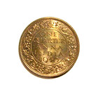 1940-c India-british 1 4 Anna Unc Bronze Coin
