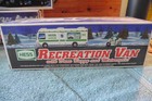 Lot Of 4 Vintage Hess Collectible Toys Rec Van Rescue Truck Bank Sports Utility