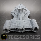 Star Wars Arquitens-class Light Cruiser 12in Grey 3d Printed Ship Model