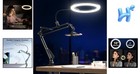 Ring Light Camera Mount 10 In Led Desk Lighting Studio Streaming Video