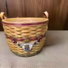 Royce Craft Baskets  Extra Large  Signed   Longaberger Look A Like 16  Wide 12  