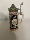 Vintage Gerz Lidded German Beer Stein