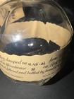 Blantons Bourbon Empty Bottle With Horse Jockey Stopper With Letter    n     