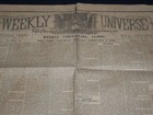 1852 February 7 Weekly Universe Newspaper - New York - Vol 7 No  10 - Np 3879i
