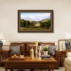 Framed Canvas Art The Rocky Mountains  Lander s Peak 1863 By Albert Bierstadt