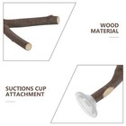  2pcs Parrot Shower Perch - Portable Bird Perch With Strong Suction Cup For