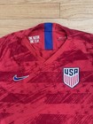 Nike Soccer Team Usa Vaporknit Jersey World Cup Men   s Size Large Av9238-688