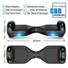 New 6 5   Hoverboard Bluetooth Speaker Led Wheels Self-balancing Hoverboard