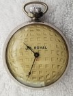 Rare Antique Us Royal Mesh Golf Ball Pocket Watch  Scarce 1920 s