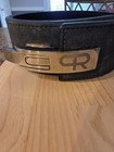 Pr Personal Record Power Lifting Lever Belt Blacksuede  Size 36     4  