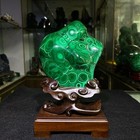 6 7lb Natural Luster Peacock Rock Cluster Rough Mineral Sample