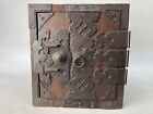 Y8724 Tansu Zelkova Wood Chest Ship Storage Japan Antique Interior Furniture