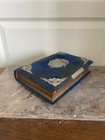 Vintage Photo Album Cvd Second Empire Velvet Gilded Brass 19th Century France
