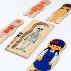 My Body Parts Puzzle For Toddlers Girls Boys Wooden Anatomy 24 Pieces  Yuri 