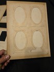 Antique Photo Mats Frames Victorian Paper Border Ephemera Lot Of 12 Art Deco