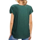 Casual Zipper V-neck Loose Shirt Tops Blouse Long Womens Sleeve Tunic Summer T