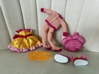 3 Lalaloopsy Outfits Fashions Clothing Party Dress Bathing Swim Suit Pajamas