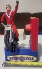 90s Playing Mantis Evel Knievel Stunt Cycle  Action Figure Red Suit Collectibles