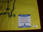 Charles Coody    1971 Champion    Signed Autographed Masters Golf Flag Beckett Bas