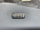 Vintage Lot Of 3 Budweiser Light Hat Pin Lapel Pin Tie Tacks