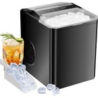 Portable Countertop Ice Machine Self-cleaning Ice Maker 9 Cubes In 6 Mins 26 Lbs