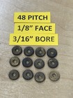 Boston Gear Brass G-137 Spur Gear 48 Pitch 26 Teeth For Clock Lathe Dark Patina