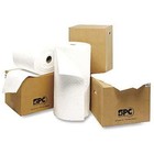 Brady Op350-dp Sorbent Roll  38 Gal  30 In X 150 Ft  Oil  White  Polypropylene