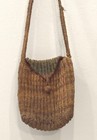 Papua New Guinea Old Woven Bilum Bag