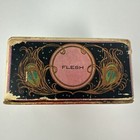 Vintage 1920s Nylotis Face Powder Box Peacock Nyal Company Brunette Art Deco B58