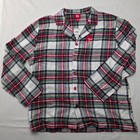 Family Pjs Mens Stewart Plaid 2 Pc Pajama Set Red green Medium Sleepwear Nwt