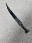 Vintage Antique Turkish Style Middle East Silver Dagger   Scabbard