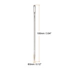3pcs Upholstery Needle Large Eye Extra Long 4  Sewing Needles Stainless Steel