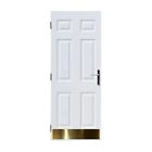 Metal Kick Plate  Polished Brass Finish  3 64  Thick  Multiple Sizes