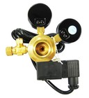   new   Basic Aquatek Aquarium Co2 Regulator With Integrated Cool Touch Solenoid