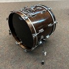 Pearl 1980s 18x14 M Series Maple Jazz Bop Bass Drum Walnut Lacquer Made In Japan