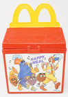 Vintage 1989 Fisher Price Mcdonald   s Happy Meal Box Hamburger   Fries Usa