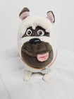 The Secret Life Of Pets Mel The Pug Dog 9  Plush Stuffed Animal Toy Retired Stuf