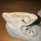Rare Antique Children s Baby Leather High Top Button Shoes By P  H v    Co 