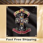 Guns N  Roses 4 x4  Banner Album Cover Art Fabric Poster Flag Tapestry