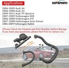 Pcv Valve Crankcase Breather Hose Gaskets Kit For Audi A4 A3 Tt Volkswagen Vw Pa